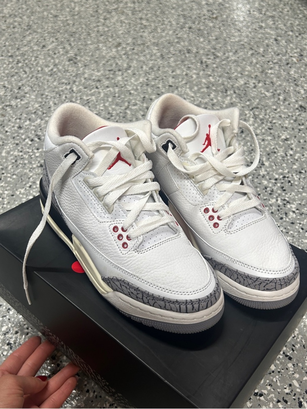 Jordan Air Jordan 3 Retro GS Summit White / Fire Red / Black